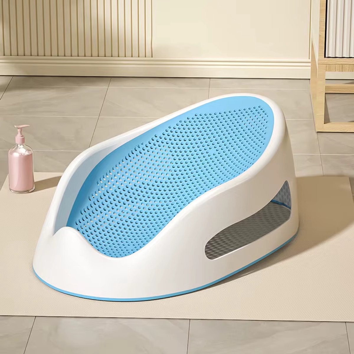 Badzitje voor Baby's - Comfortabel en Hygiënisch, Geschikt voor Volwassen Badkuipen