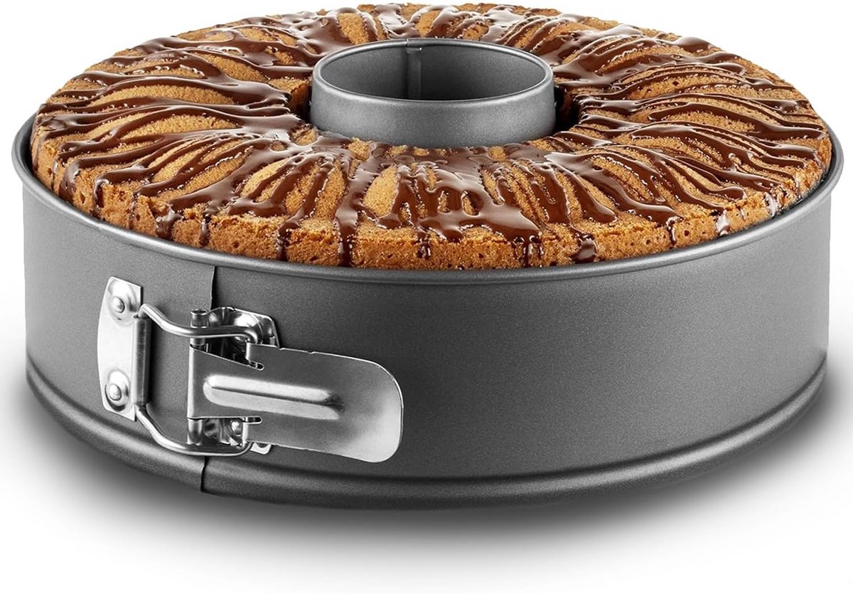 2-in-1 biscuit- en cakevorm met afneembare rand - 26 cm - anti-aanbak