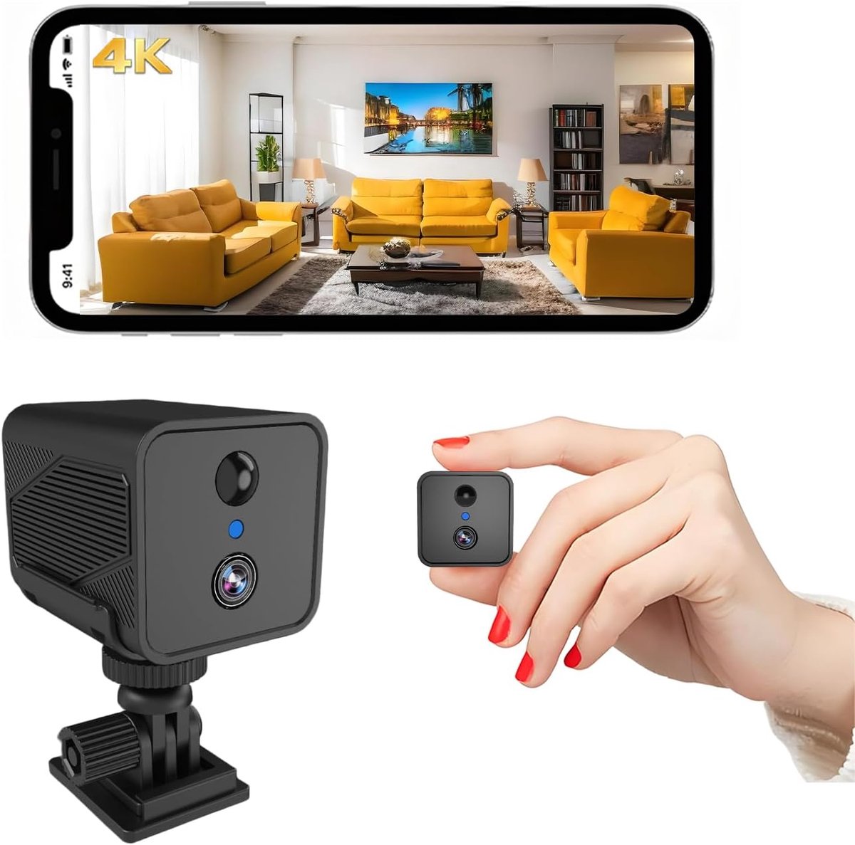 Verborgen Camera - Spy Camera - Spionage - Zwart