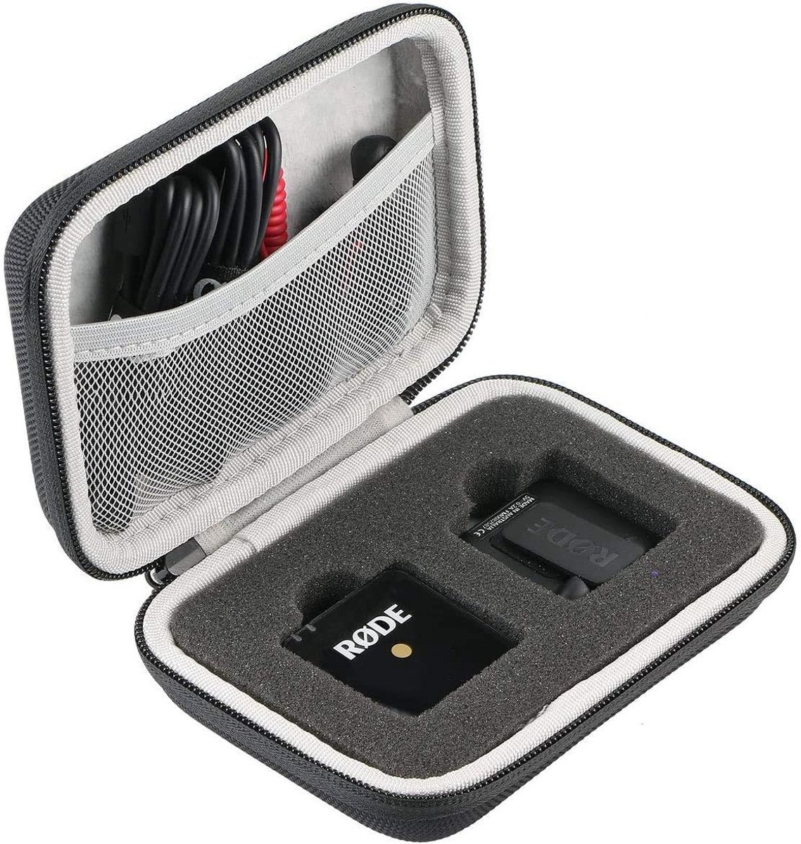 Compacte Hard Case voor Draadloze Microfoonsets - Beschermende Opbergtas