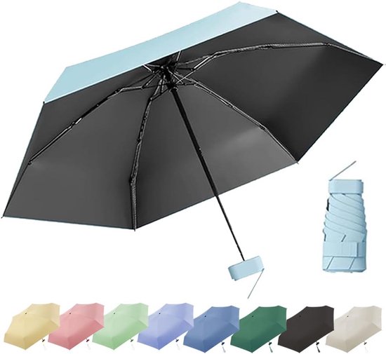 Original tragbarer Reises chirm für Regen und Wind Wind dichter starker kompakte