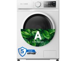 Heinner HWM-M714IVSMNA+++ Smalle Wasmachine 7 kg – 15 Programma’s Met Stoomfunctie – 1400 tpm – Energieklasse A – LED Display – Wit – 5 Jaar Garantie