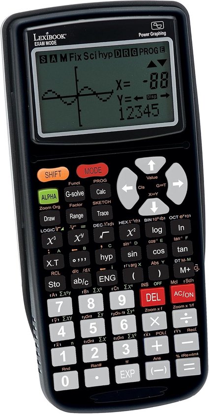 Gr Rekenmachine Grafische Rekenmachine met Groot Scherm en Examenmodus Geschikt voor ...