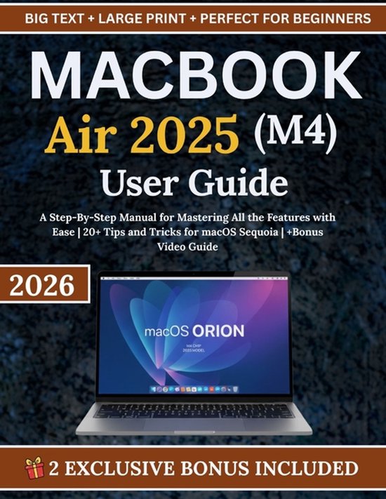 MacBook Air 2025 (M4) User Guide - cover