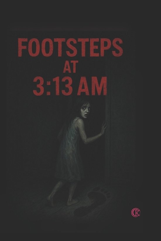 Footsteps at 313 AM Horror book - cover