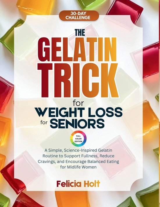 The Gelatin Trick for Weight Loss for Seniors - cover