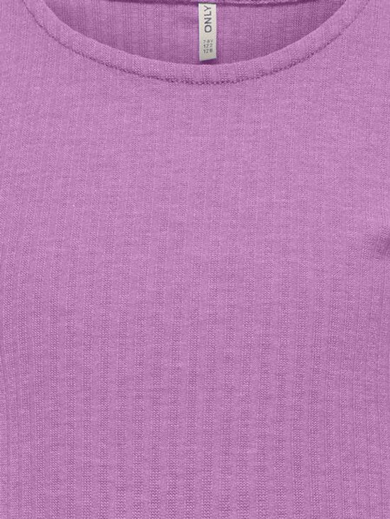 ONLY KOGNELLA S/ S O-NECK TOP NOOS JRS Haut pour Filles - Violet africaine