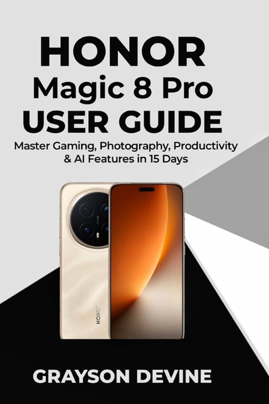 Honor Magic 8 pro User Guide - cover