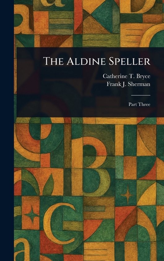 The Aldine Speller - cover