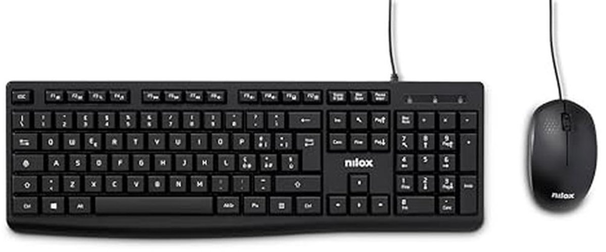 Draadloze USB Toetsenbord en Muis Set met Optische Sensor en 1200 DPI