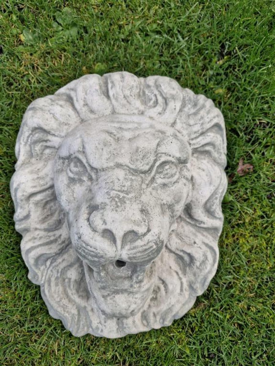 grote leeuwenkop fontein