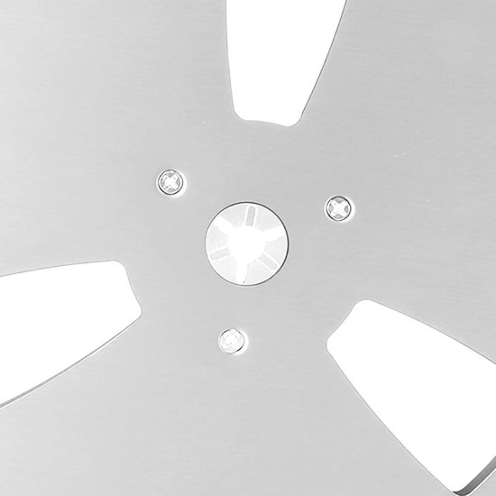 Allecta - Opnamerol voor Open Reel Audio Tape, Aluminium legering, 7 inch, Zilverkleurig — afbeelding 3