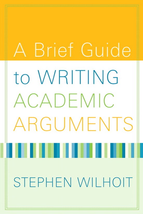 A Brief Guide to Writing Academic Arguments - cover