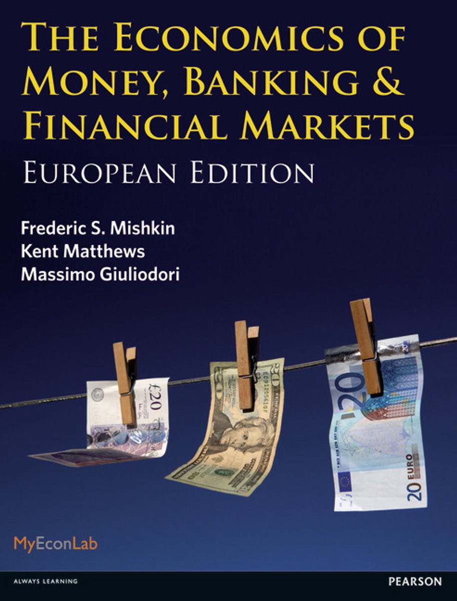Economics Of Money Banking & Fin Mkts - European edition