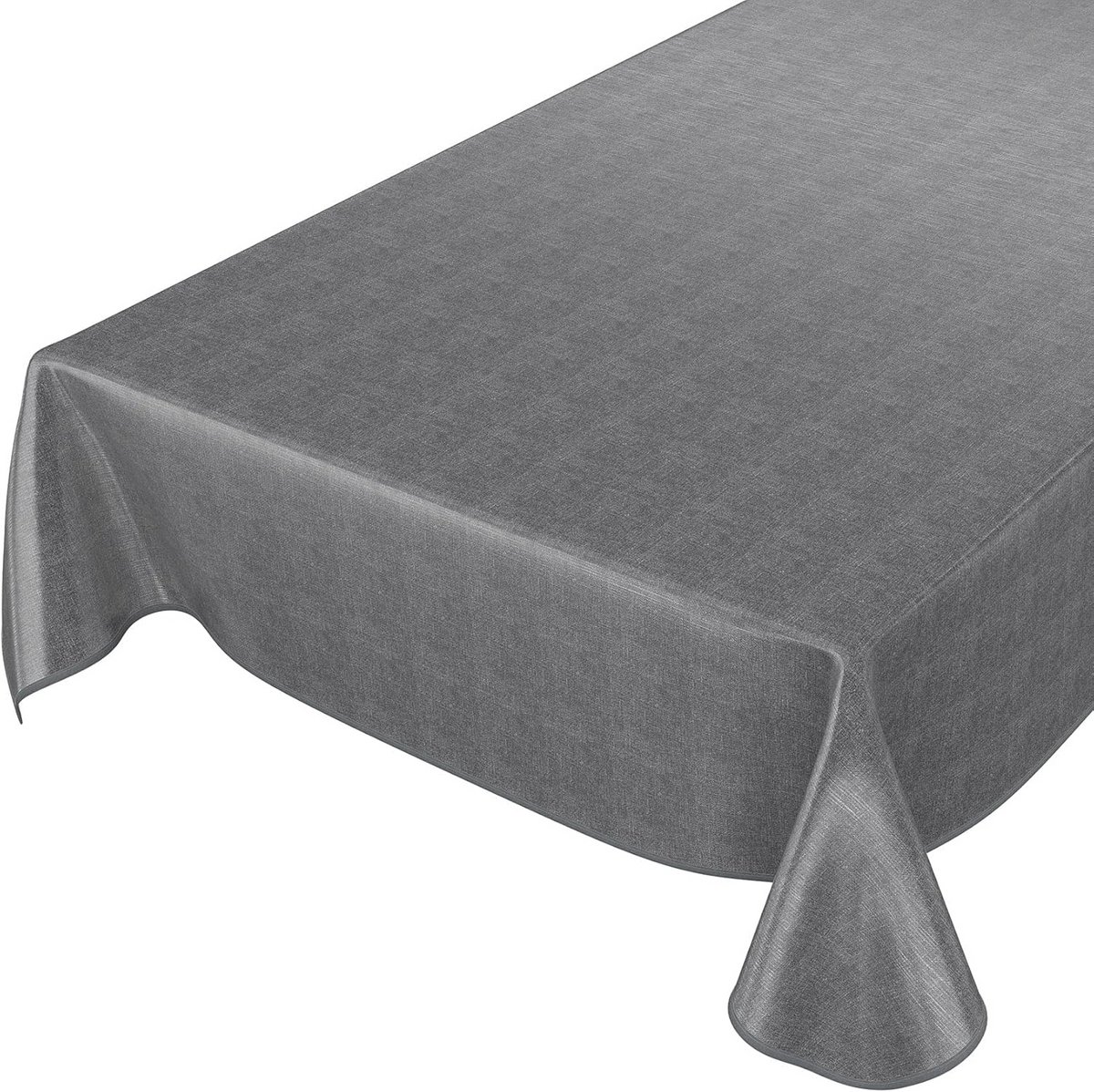 Waterdichte Tafelkleed Antraciet Linnenlook 350x140 cm