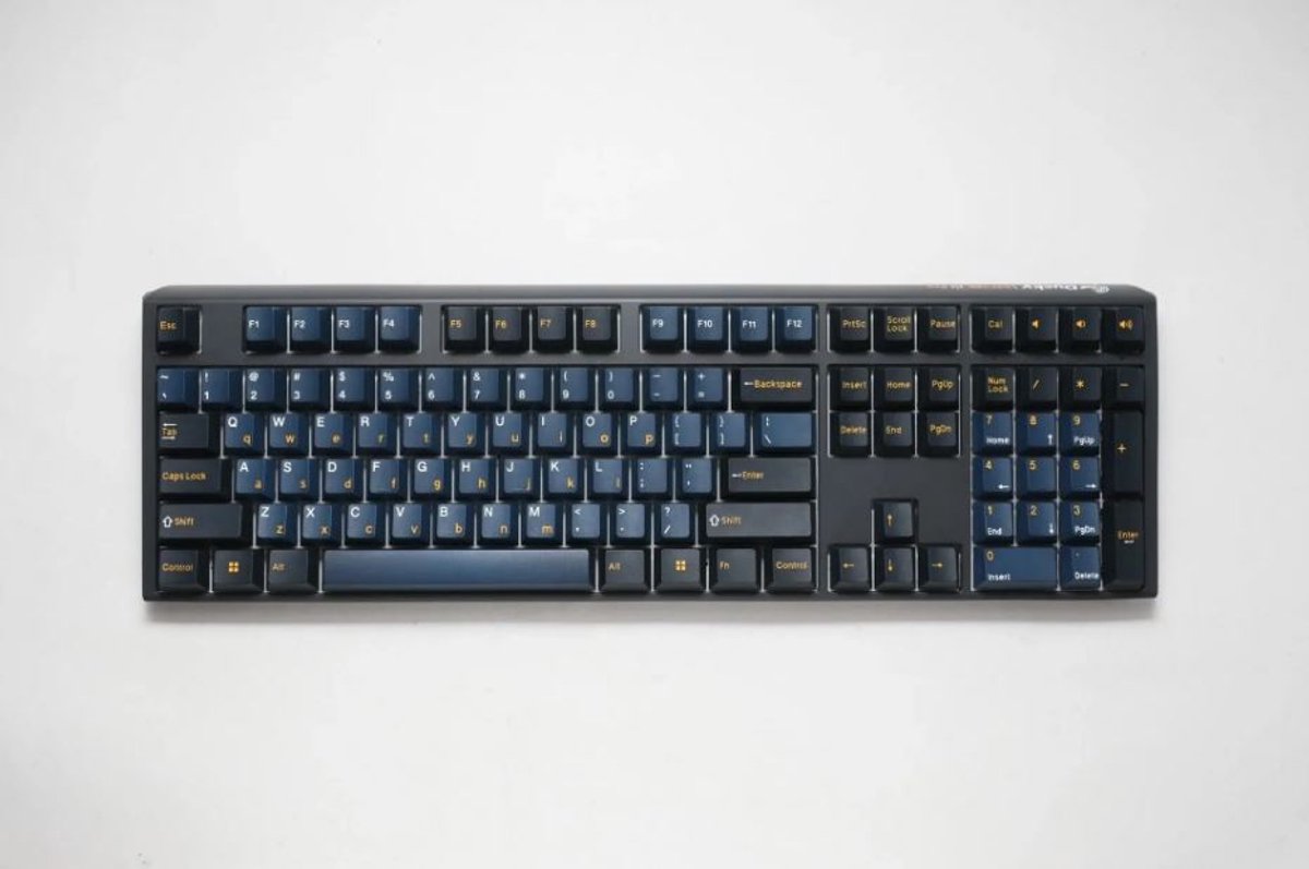 Ducky One 3 Pro - Toetsenbord Bedraad - Mechanisch - Cherry MX2A Speed Silver - US Internationaal - Zwart