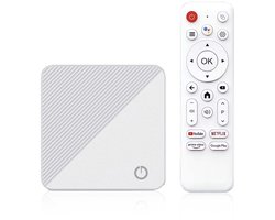 Google TV Aircast Pro – TV Streamer Chromecast – Android TV Stick – 4K en 8K Ultra HD – Draadloos Streamen – YouTube, Netflix & Apps