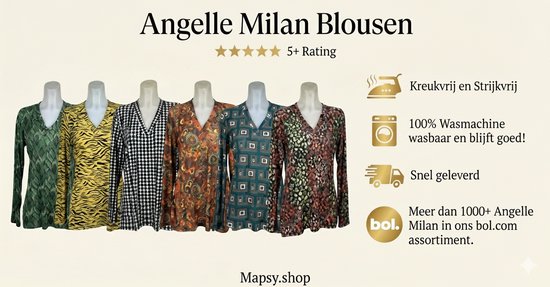 Angelle Milan - Vêtements de voyage pour femmes - Chemisier militaire avec cordon - Respirant - Infroissable - Robe durable - En 5 tailles - Taille M