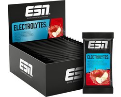 ESN Electrolytes – Smaak Red Apple – Koolhydraat-Elektrolyten Oplossing met Kalium, Natrium, Calcium & Magnesium – Verbeterde Hydratatie & Uithoudingsvermogen – 337,5g (15 Porties)