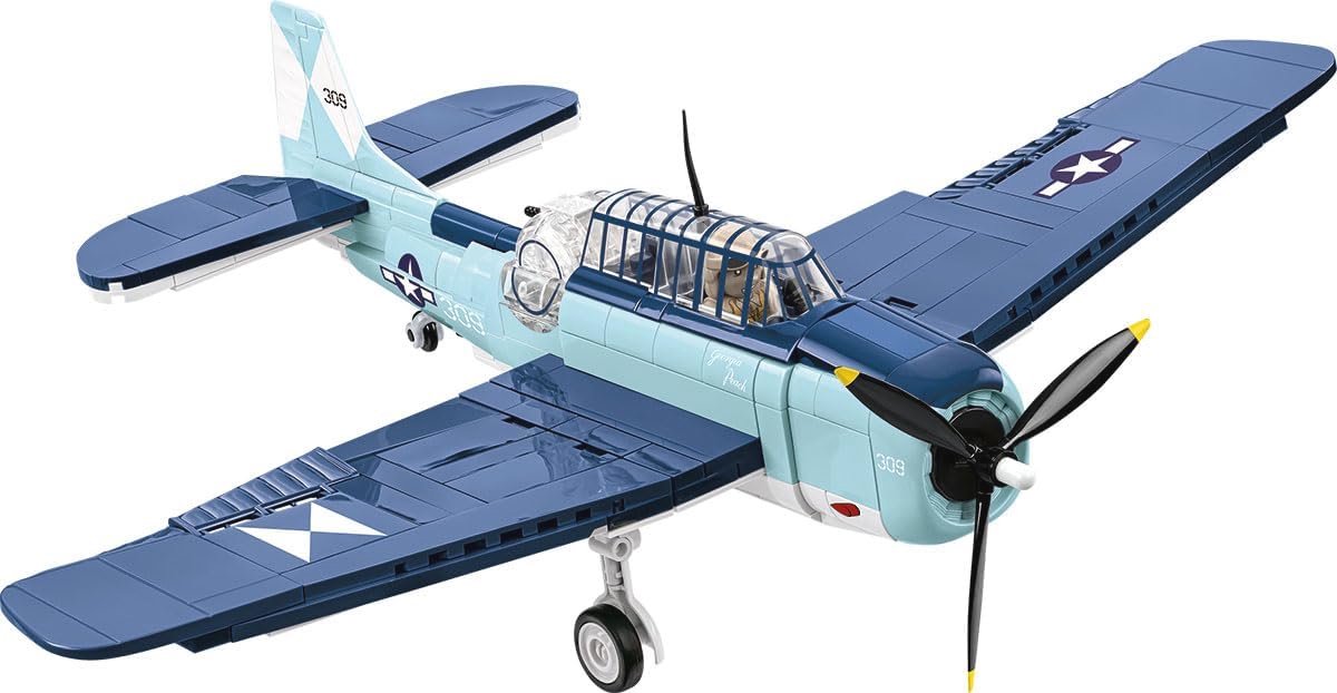 Historische bouwstenen TBF Avenger model, 392 elementen