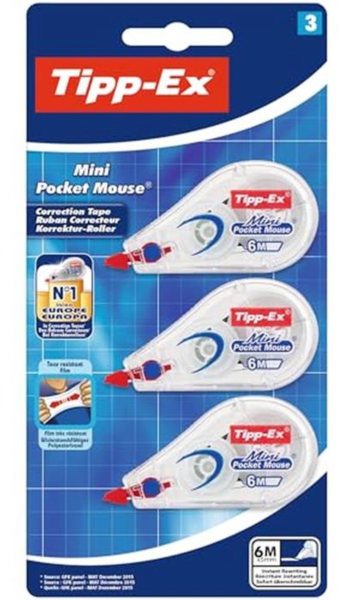 Kleine Correctie Tape - 6m