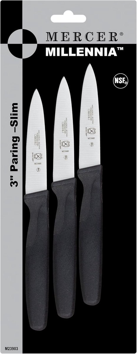 3-pack 3-inch Slim Paring Knives