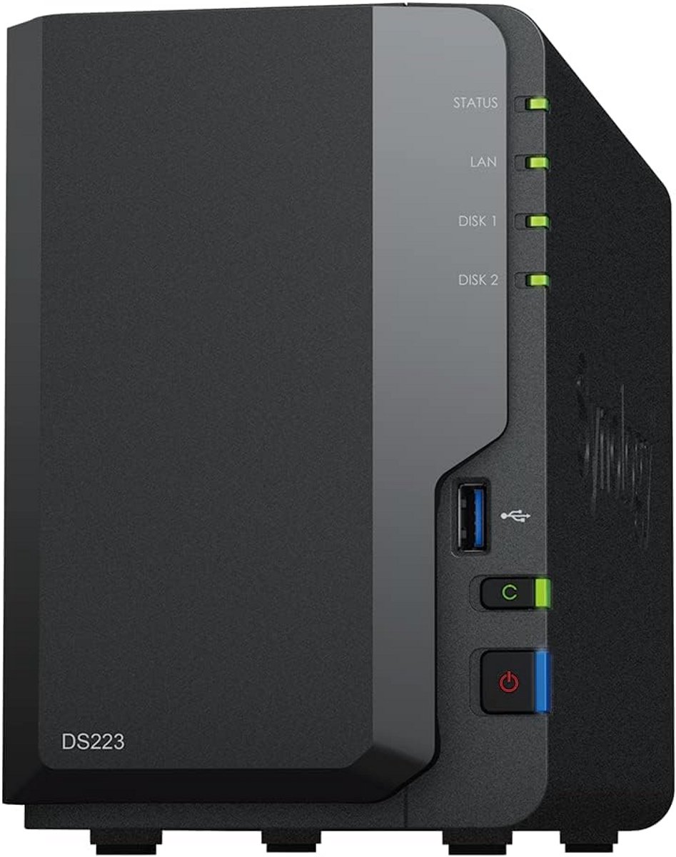 2-Bay NAS DS223 (Diskless) - Zwart