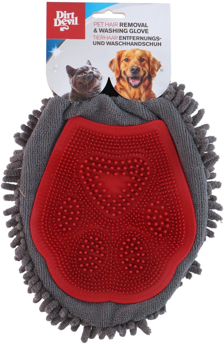 Dirt Devil - Dierenhaar verwijderende washandschoen - Honden