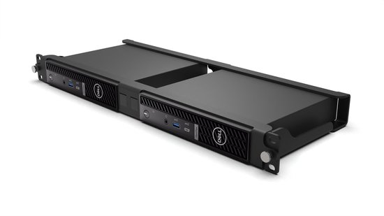 Dell Rack Mount Computer 19-inch 1U Rackmount for 2x Dell Micro | bol