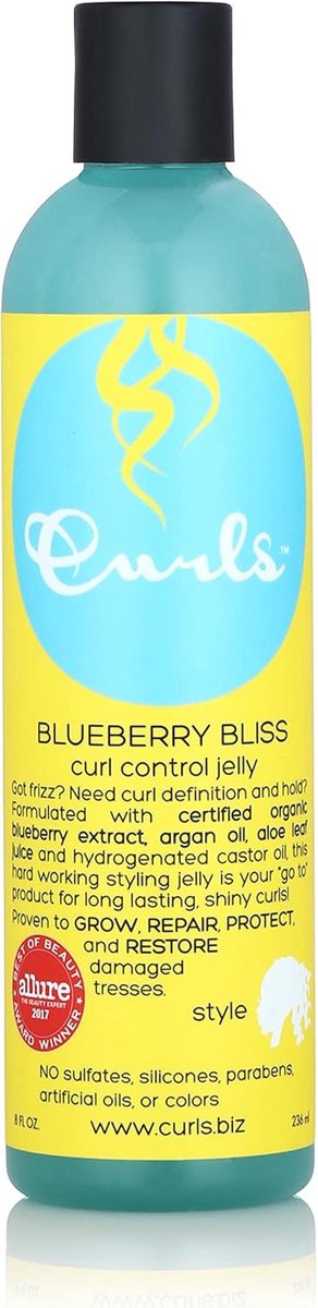 CURL Control Jelly voor Krullen - Blueberry Bliss 236 ml