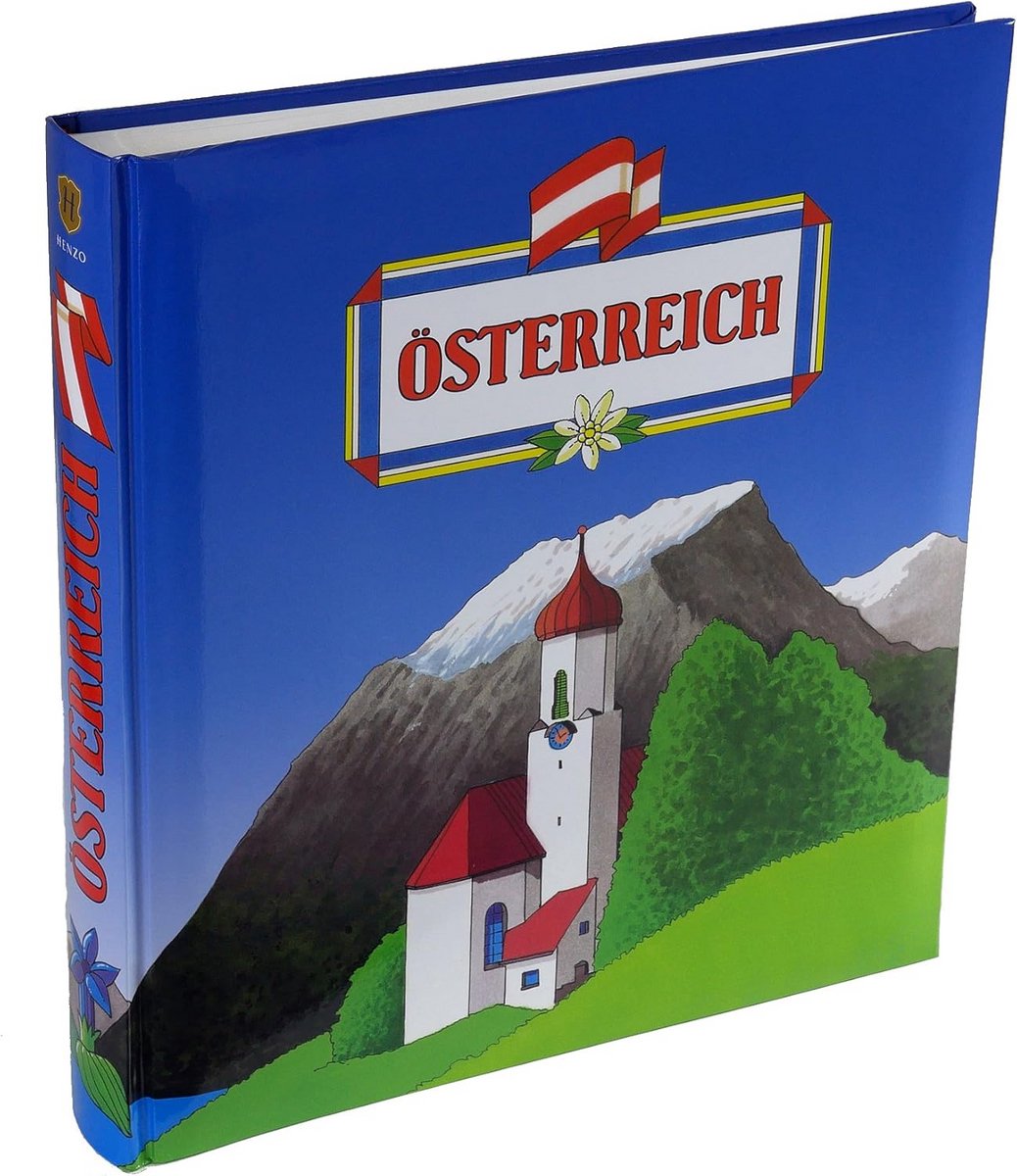 Fotoalbum Oostenrijk Blauw - Perfect voor Vakantieherinneringen