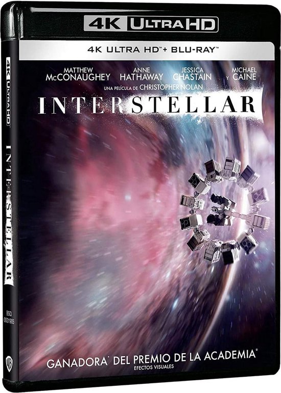Interstellar 4K UHD en Blu-ray - Wetenschappelijke Sci-Fi Film met Nederlandse Ondertitels