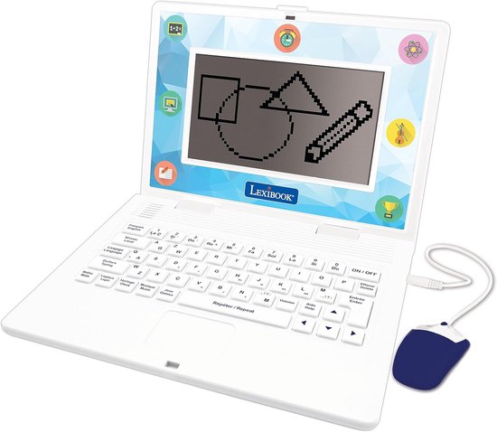 Ordinateur Portable Bilingue pour Enfants : Apprendre l'Espagnol & l