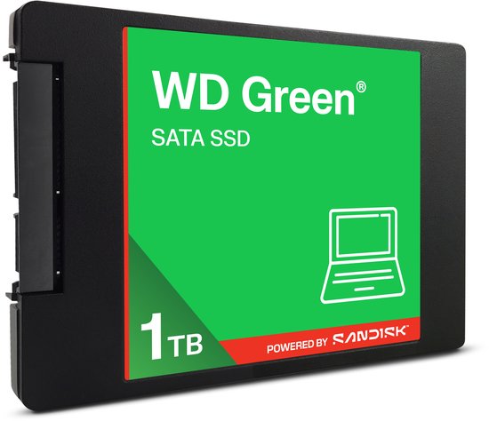 WD Green Serie - 2.5 Inch SSD - 1TB - SATA III - 3D NAND van wd — afbeelding 2