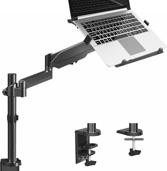 Spigen ArcDock Laptopstandaard met 6-in-1 USB HUB USB A C & 4K 60Hz Hdmi [Inclusief USB C-kabel] Draaibare verhoger voor bureauconfiguratie Compatibel met MacBook Air Pro Lenovo Acer Asus HP en meer
