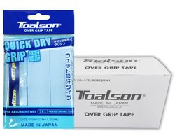 Toalson Quick Dry Overgrip Blauw - Tennis Padel - 3 Stuks (10x3 stuks)