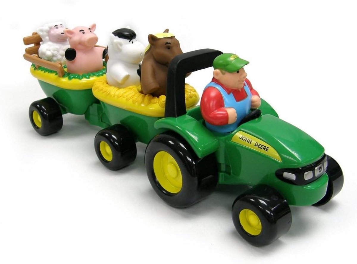 Hooiwagen met Dierengeluiden - Speelgoed voor Kinderen, Motorische Ontwikkeling, Cadeau voor Peuters