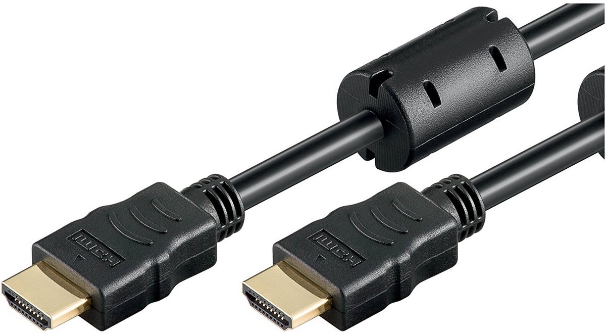 HDMI Kabel Hoog Snelheid met Ethernet - Goud Geplateerd