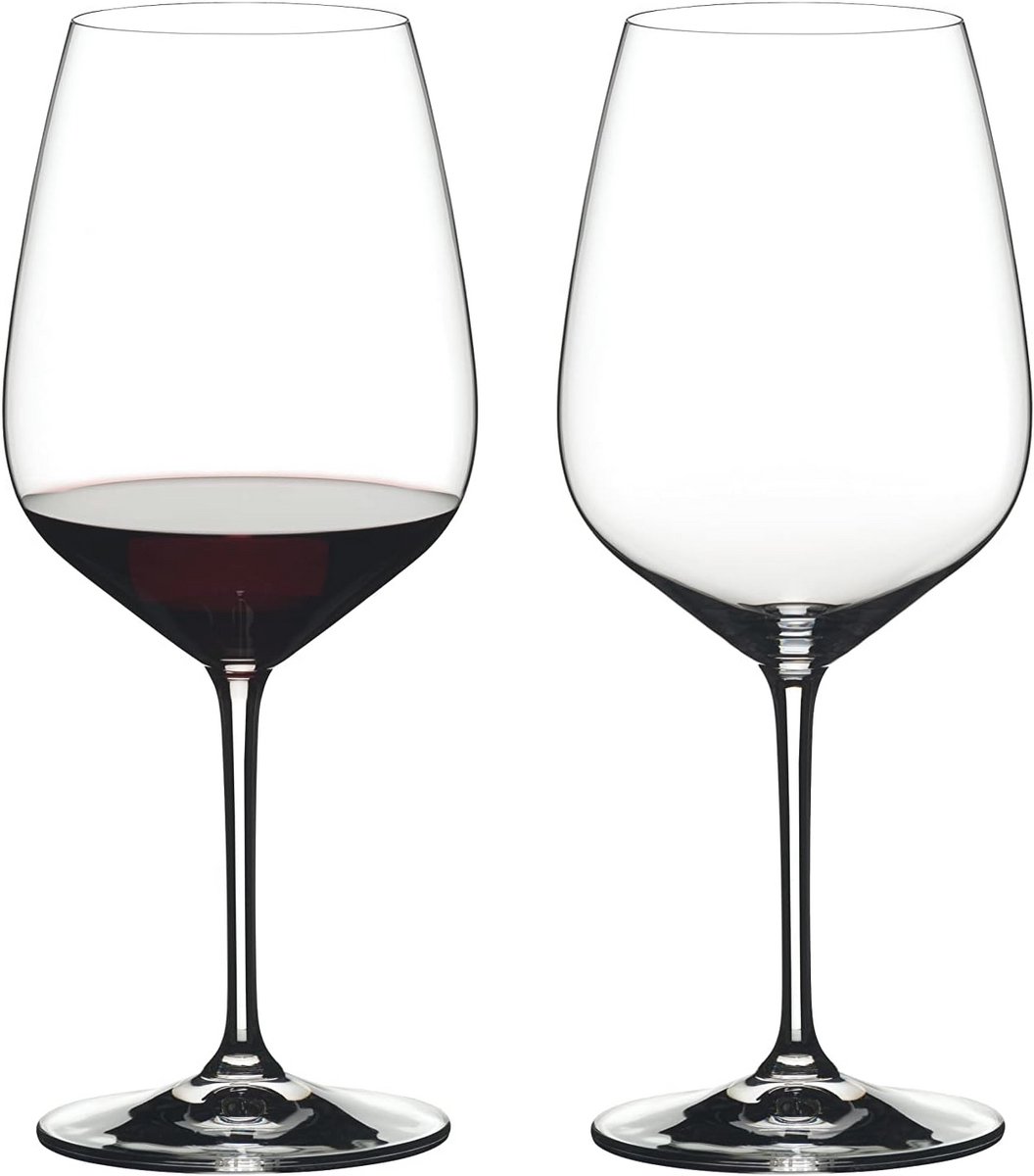 Cabernet Sauvignon Glazen Set van 2 - Heldere Wijn Glazen voor Perfecte Wijnervaring