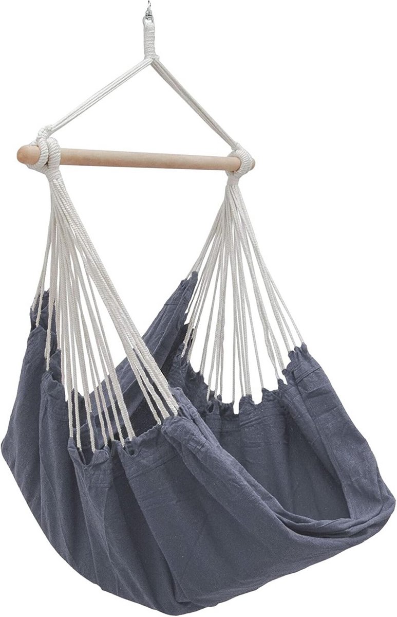 XXL Hangstoel voor Binnen en Buiten - Comfortabele Loungestoel voor 2 Personen - 185x130 cm - Maximaal 150 kg - Perfecte Relax Stoel voor Tuin, Balkon en Terras