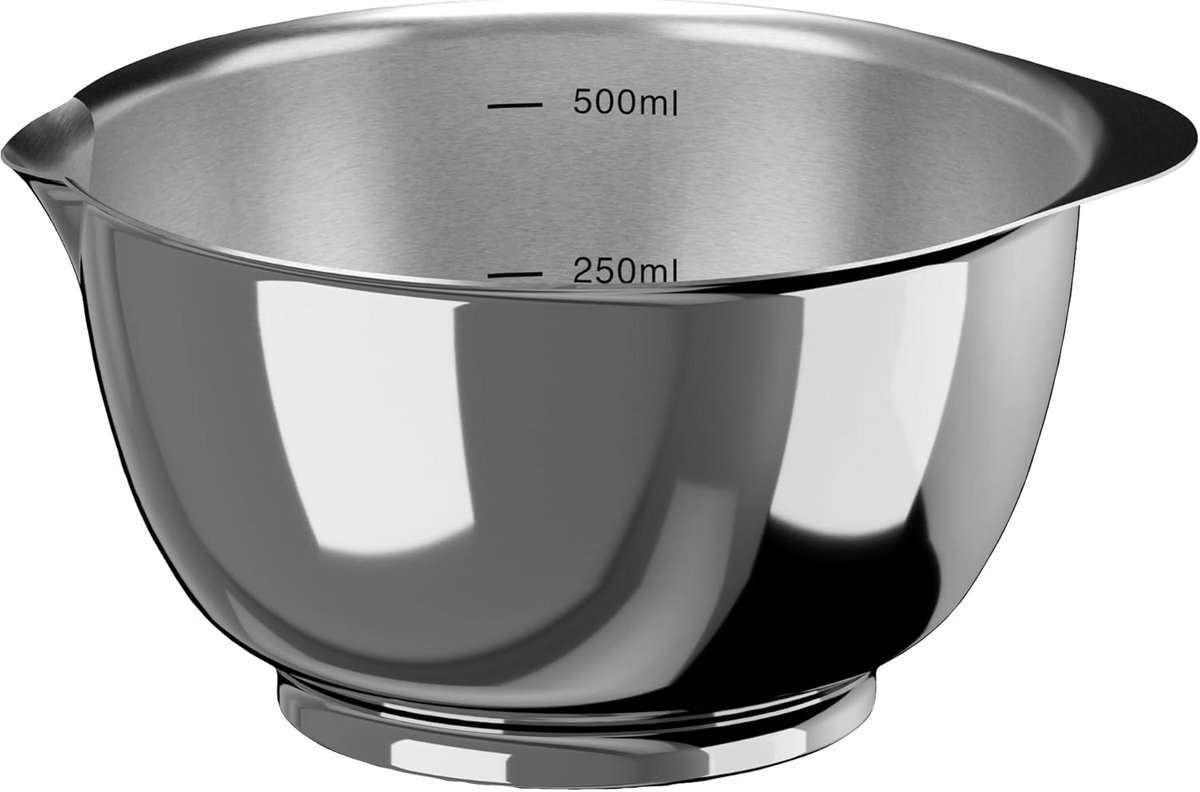 Roestvrijstalen mengkom 500 ml