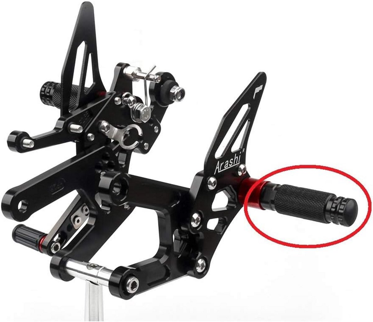 Motorfiets Pedalen Vervanging Voetsteunen CNC Universeel 102mm - 2 Stuks