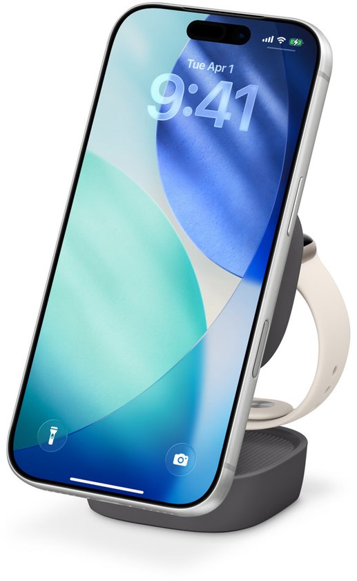 Belkin UltraCharge Pro 2-in-1 magnetische oplader - Grijs