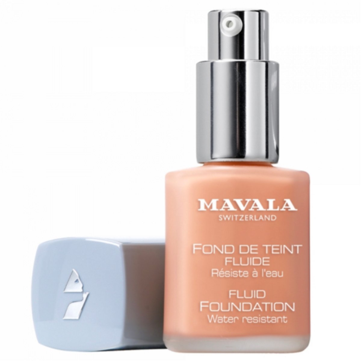 Mavala Fluid Liquid Foundation 9 Aurore – Lichte, natuurlijke dekking met een stralende finish – Vloeibare foundation voor een egale teint – Geschikt voor alle huidtypes – Langhoudend & hydraterend – 30ml