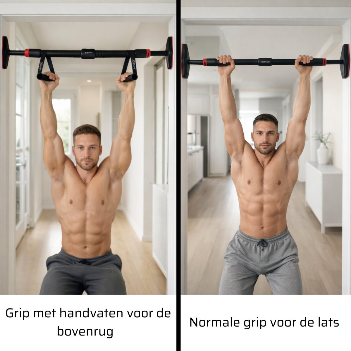 JOGYM Pull Up Bar - Sterke optrekstang zonder boren thumbnail 3