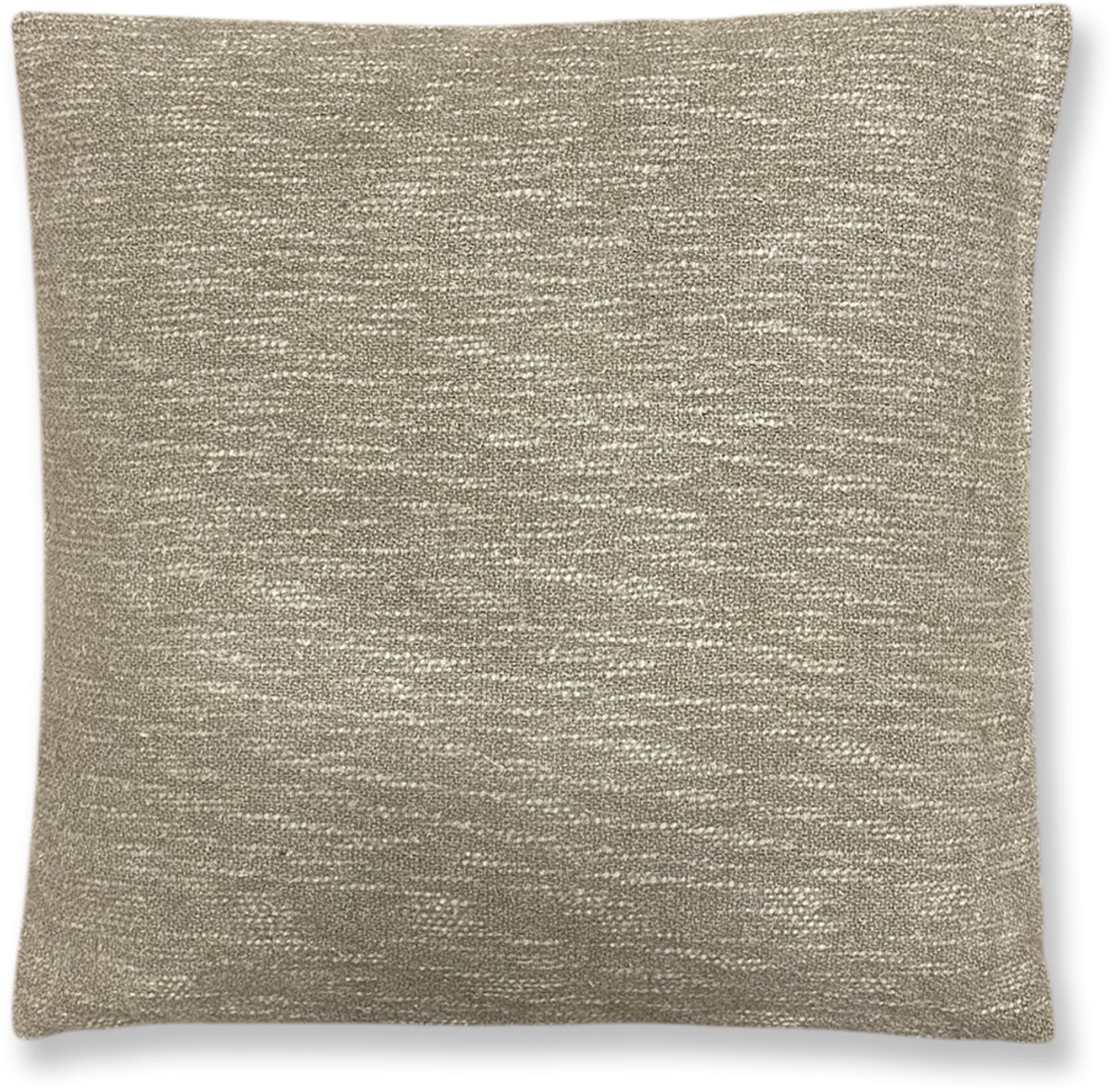 by Mooss - Sierkussen - Katoen - Slubstructuur - Beige - 50x50 cm - Hip - Trendy - Accesoires - Decoratie