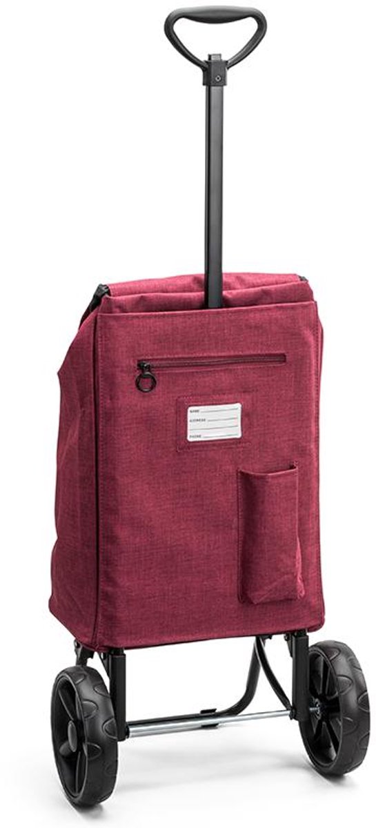Puccini Boodschappenwagen / Boodschappentrolley - Shopping Trolley - Rood