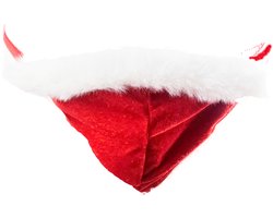 BamBella ® - string bongage - maat Onesize S M L - Sexy slip erotische onderbroek valentijnsdag kerst rood groen doorzichtig rollenspel kleding voor mannen