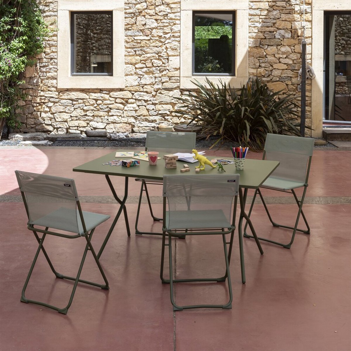 Lafuma Balcony Table - Table bistrot - Table de jardin - Pliable