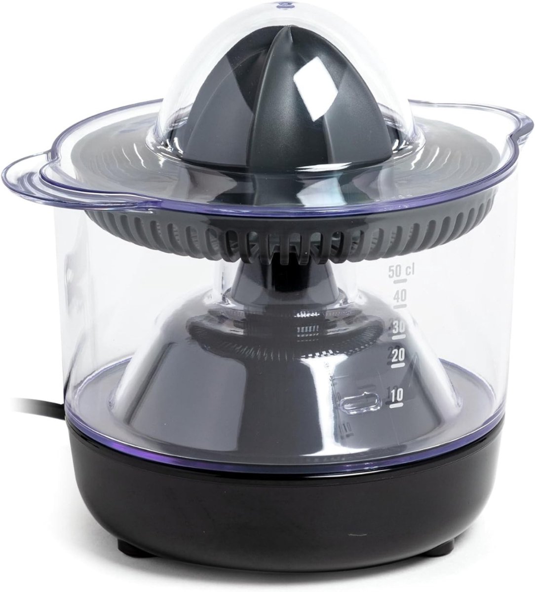 Quvo® Citruspers electrisch - Citruspers - Sinaasappelpers - Zwart - 18cm x 14cm x 16cm